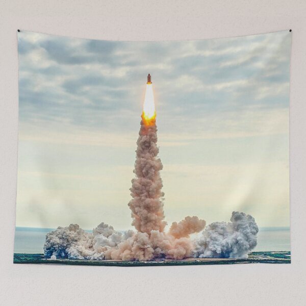 Item preview, Space shuttle Endeavour lifts off from Launch Pad 39A at NASA's Kennedy Space Center in Florida, 8 Aug. 2007. Original from NASA. designed and sold by IMPHives.