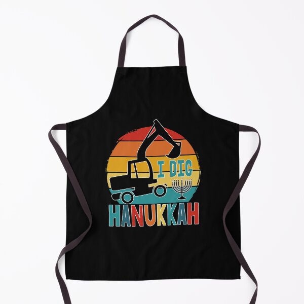 Item preview, Kids I Dig Hanukkah Excavator Construction Toddler Hanukkah designed and sold by WinterSkoch.