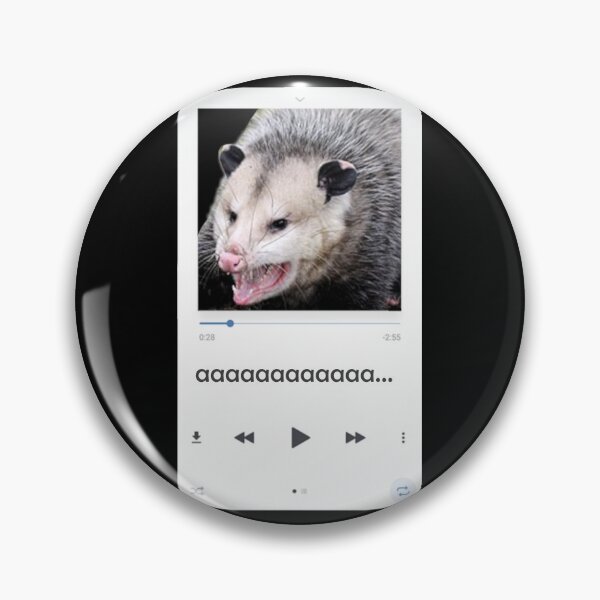 Item preview, Streaming Screaming Possum designed and sold by royalblewitup.