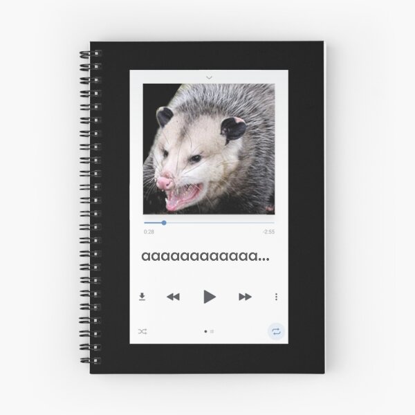 Item preview, Streaming Screaming Possum designed and sold by royalblewitup.