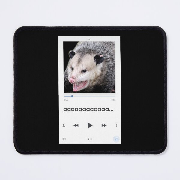 Item preview, Streaming Screaming Possum designed and sold by royalblewitup.