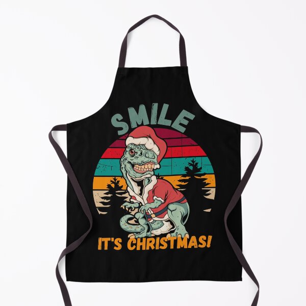 Item preview, Smile T-Rex Christmas designed and sold by Rooster Syndicate.