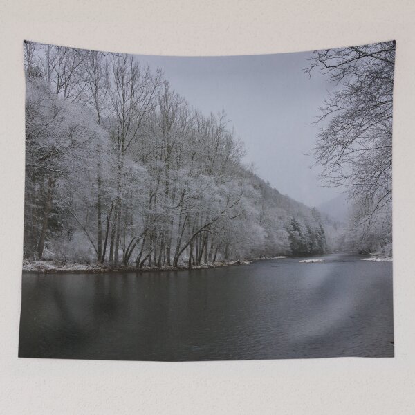 Item preview, Frost Covered Trees Lining Kettle Creek designed and sold by KC-IM.