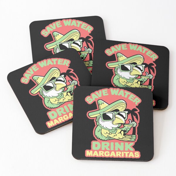 Item preview, Save Water Drink Margaritas. Funny Parrot Drink Margaritas. designed and sold by PrintNJoy.