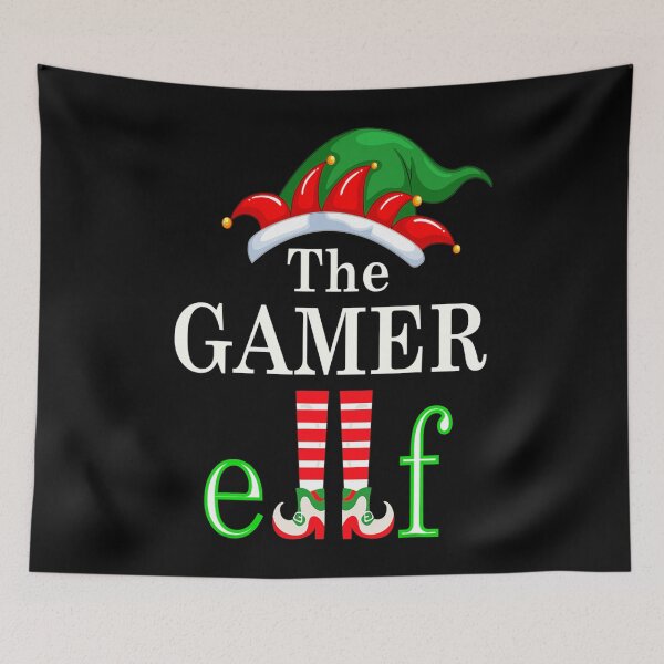 Item preview, Gamer Elf Family Matching Group Christmas Pajama T-Shirt designed and sold by WinterSkoch.