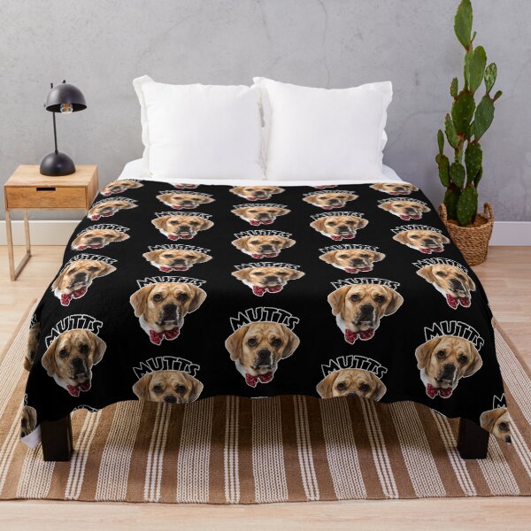 Item preview, We Love Mutts - Half Breed Dogs are My Best Friends - Bull Dog Pug Mutt designed and sold by AlohaHound.