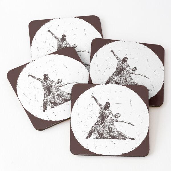 Item preview, Dance couple 1 - Brown ink - Circle designed and sold by WietskeWelten.
