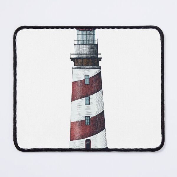 Item preview, Nautical Red Lighthouse designed and sold by newburyboutique.