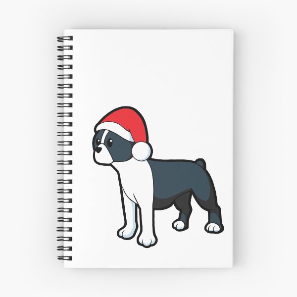 Item preview, Cute Winter Boston Terrier designed and sold by GoldenArchelon.