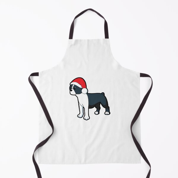 Item preview, Cute Winter Boston Terrier designed and sold by GoldenArchelon.