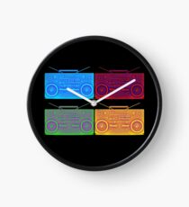 Boombox Clock