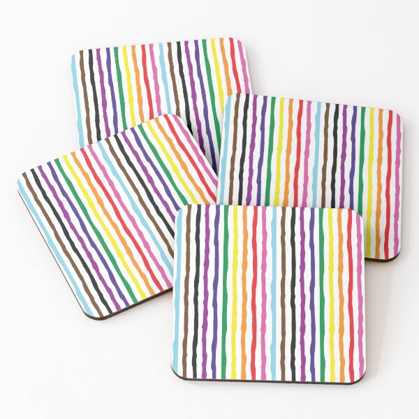 Item preview, Wonky Rainbow Stripes designed and sold by AmeyCamp.