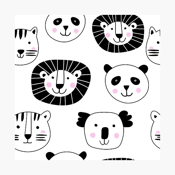 Item preview, Drawn Animal Pattern designed and sold by Pr1ncessM.