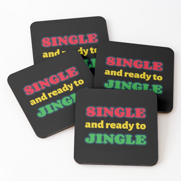Item preview, Single And Ready To Jingle. Cool Singles In Christmas Mood designed and sold by Rebel-Design.