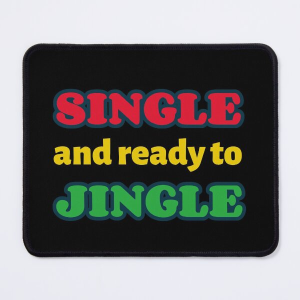 Item preview, Single And Ready To Jingle. Cool Singles In Christmas Mood designed and sold by Rebel-Design.