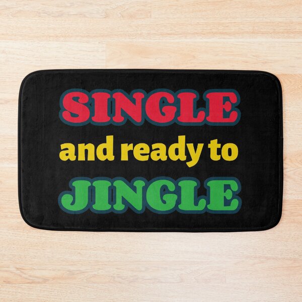 Item preview, Single And Ready To Jingle. Cool Singles In Christmas Mood designed and sold by Rebel-Design.