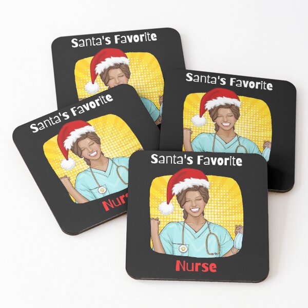 Item preview, Santas Favorite Nurse-Nurse Christmas Gift designed and sold by SighFly52.