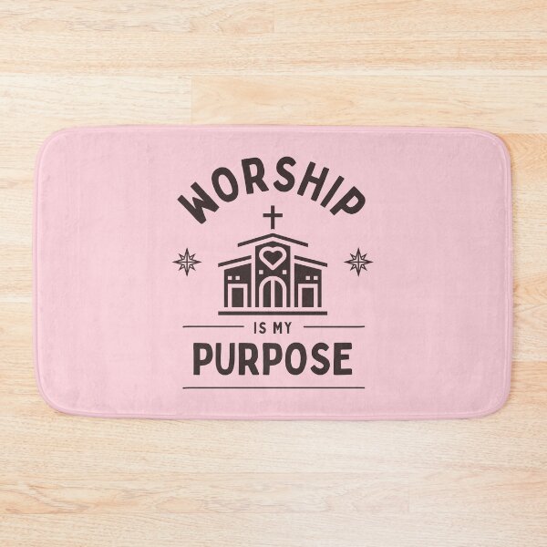 Item preview, Worship Is My Purpose Pink designed and sold by Shadowlight21.