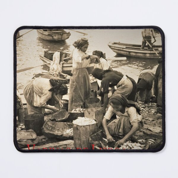 Item preview, Varinas de Lisboa 1900 Lisbon Fishsellers designed and sold by MTD-Archives.