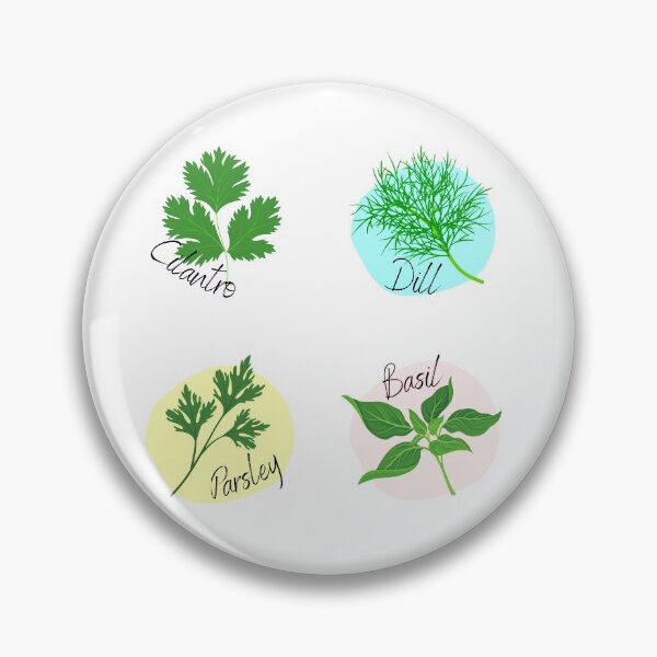 Item preview, Herb Collection part 2 Cilantro, Dill, Parsley and Basil designed and sold by Jennykies.