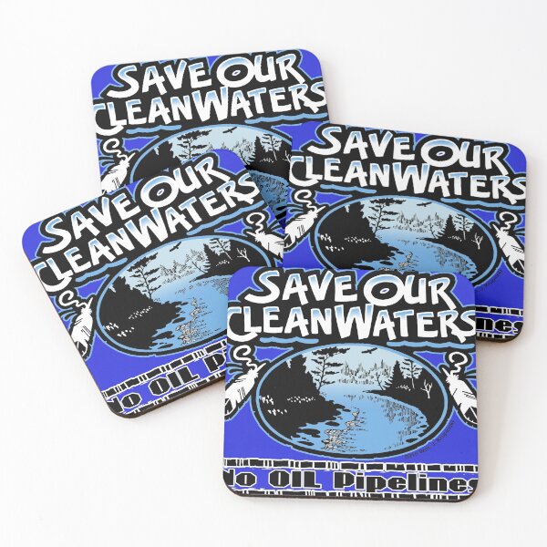 Item preview, Clean Water, No Oil Pipelines designed and sold by William Krupinski.