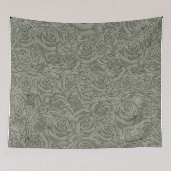 Item preview, Evergreen Fog Roses designed and sold by loonylunaART.