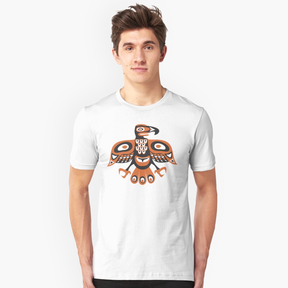 Bird - totem pole style Slim Fit T-Shirt