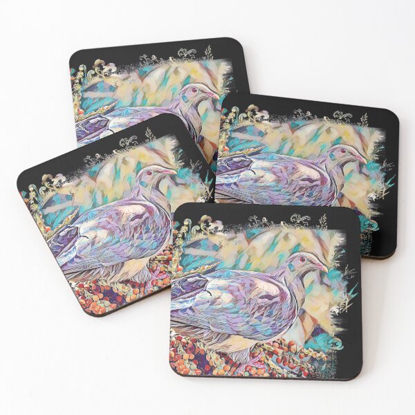 Item preview, New Zealand Kereru Abstract designed and sold by MvuuStudio.