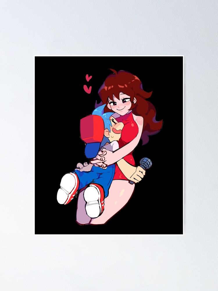 cloud vs girlfriend fnf sky fnf Poster for Sale by spamton-funny