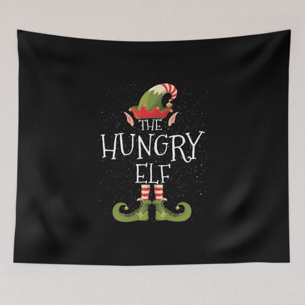 Item preview, HUNGRY Elf Family Matching Christmas Group Funny Gift designed and sold by MoHaCo.
