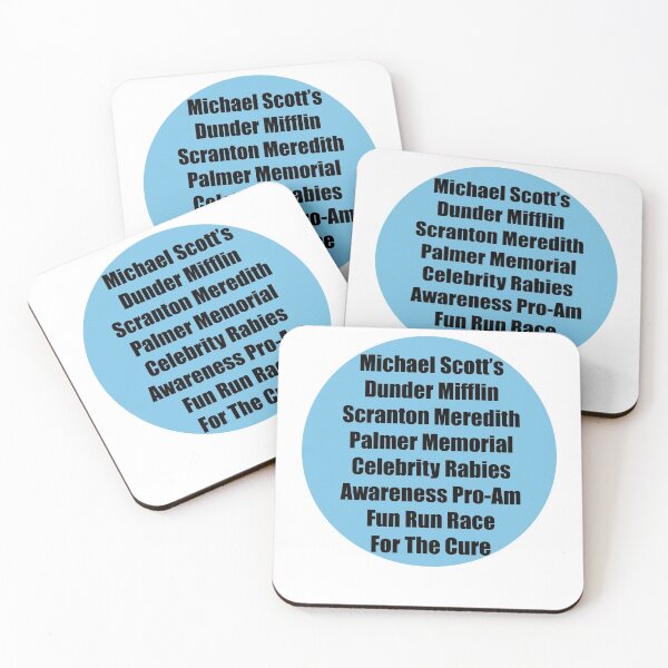 Item preview, The Office funny michael scotts dunder mifflin scranton meredith palmer memorial celebrity rabies awareness pro-am fun run race for the cure designed and sold by JadesCanvas.