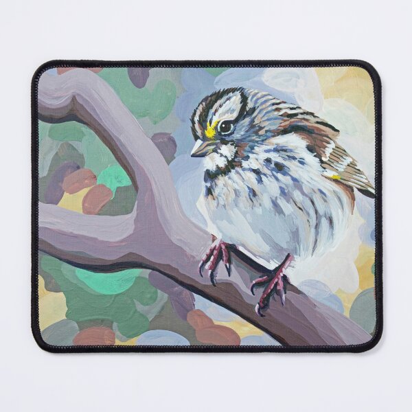 Item preview, White-throated Sparrow designed and sold by LauraWolfArtist.