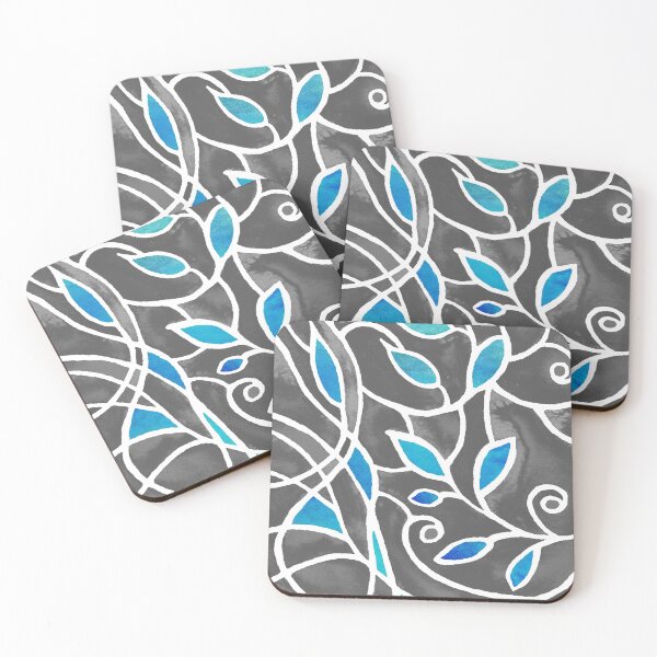 Item preview, Art Nouveau Batik Stained Glass Style Watercolor Art XX designed and sold by Irina Sztukowski.