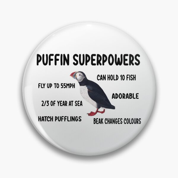Item preview, Puffin Superpowers, Arctic Animals, Puffin Bird designed and sold by lfinkbeiner12.