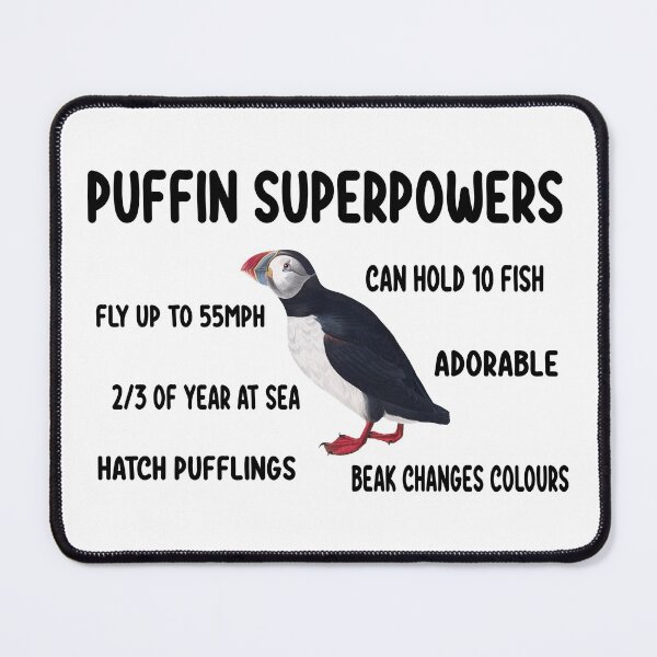Item preview, Puffin Superpowers, Arctic Animals, Puffin Bird designed and sold by lfinkbeiner12.