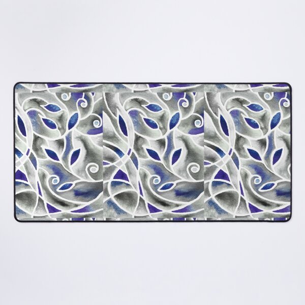 Item preview, Art Nouveau Batik Stained Glass Style Watercolor Art XXI designed and sold by Irina Sztukowski.