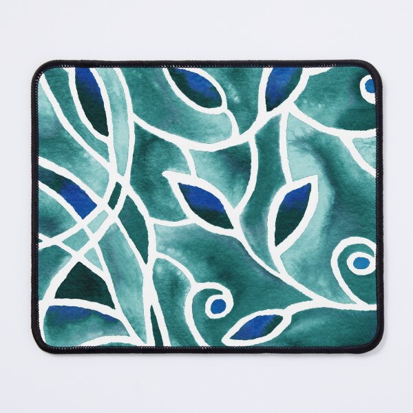 Item preview, Art Nouveau Batik Stained Glass Style Watercolor Art XXII designed and sold by Irina Sztukowski.