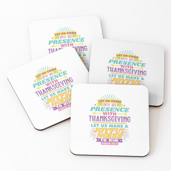 Item preview, Psalm 95:2 Christian Bible Verse designed and sold by garmentoffaith.
