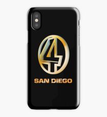 Channel 4 San Diego (Gold) iPhone Case