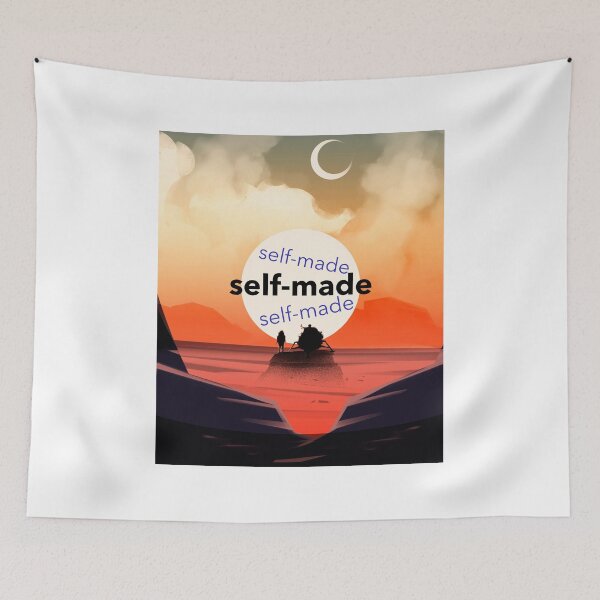 Item preview, Self-made life workaholic t-shirt design designed and sold by Siahtasi55.