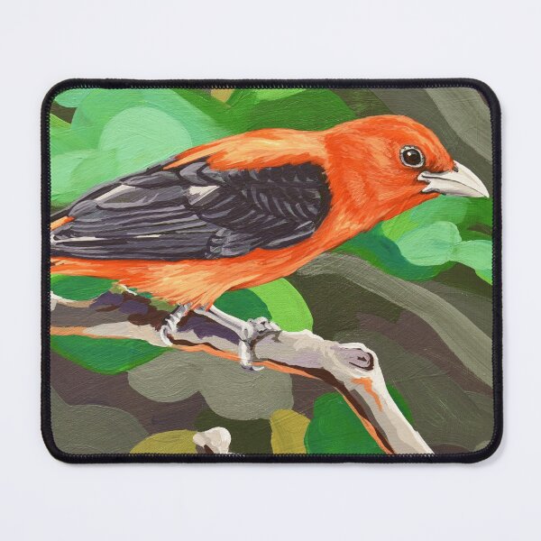 Item preview, Scarlet Tanager designed and sold by LauraWolfArtist.