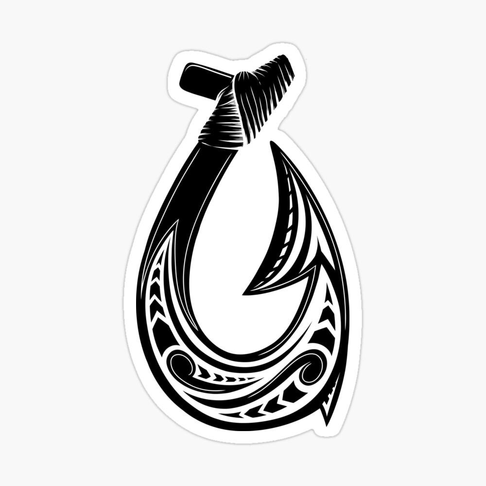 MAUI'S FISH HOOK TATTOO DESIGN // TRIBAL FISH HOOK TATTOO // HENNA