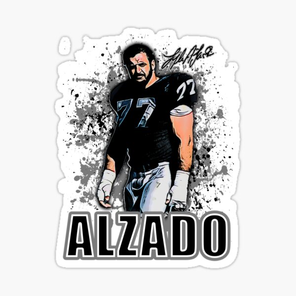 Black Retro American Football Jersey 77# Lyle Alzado Jersey Custom