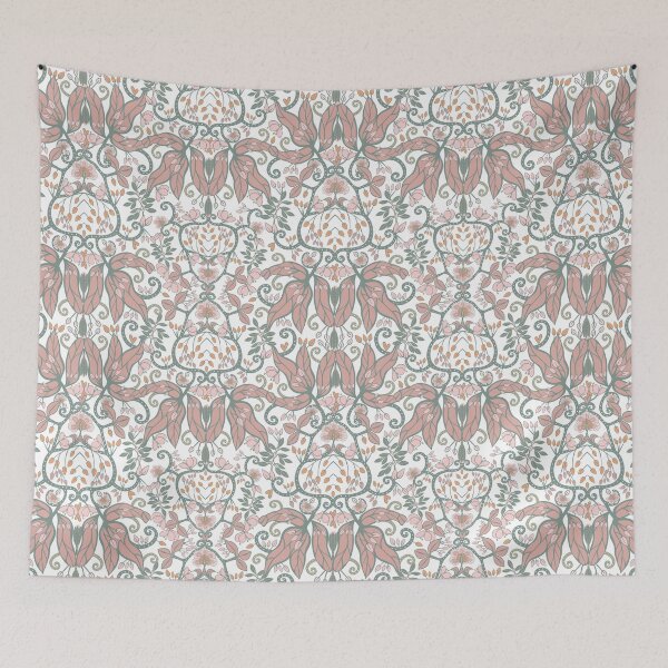 Item preview, Nouveau Florals Ornamental designed and sold by Ornate Flair.