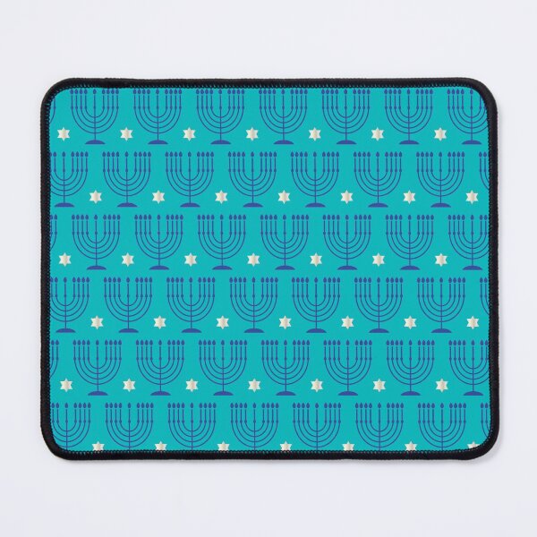 Item preview, Winter holiday Hanukkah Menorah and Star of David designed and sold by AlteredAtelier.