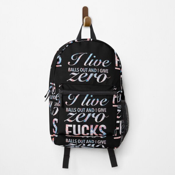 Item preview, Big Mouth I Live Balls Out And I Give Zero F*cks I Don't Give A F*ck Jay Bilzerian designed and sold by Delandor.