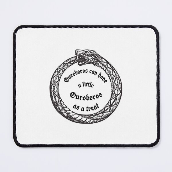 Item preview, ouroboros can have a little ouroboros as a treat designed and sold by milkymintshoppe.