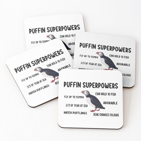 Item preview, Puffin Superpowers, Arctic Animals, Puffin Bird designed and sold by lfinkbeiner12.