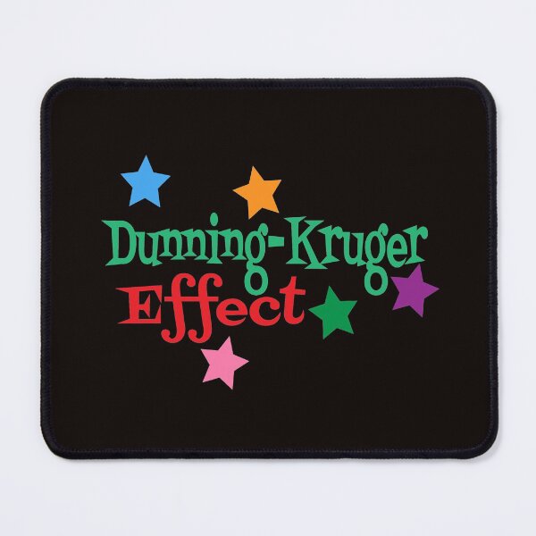 Item preview, Dunning-Kruger effect mid-century modern designed and sold by jdtees.