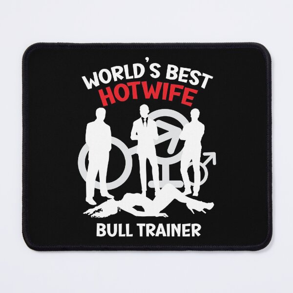 Item preview, World's Best Hotwife Bull Trainer for darker colors. Swinger Lifestyle design designed and sold by swingersshop.